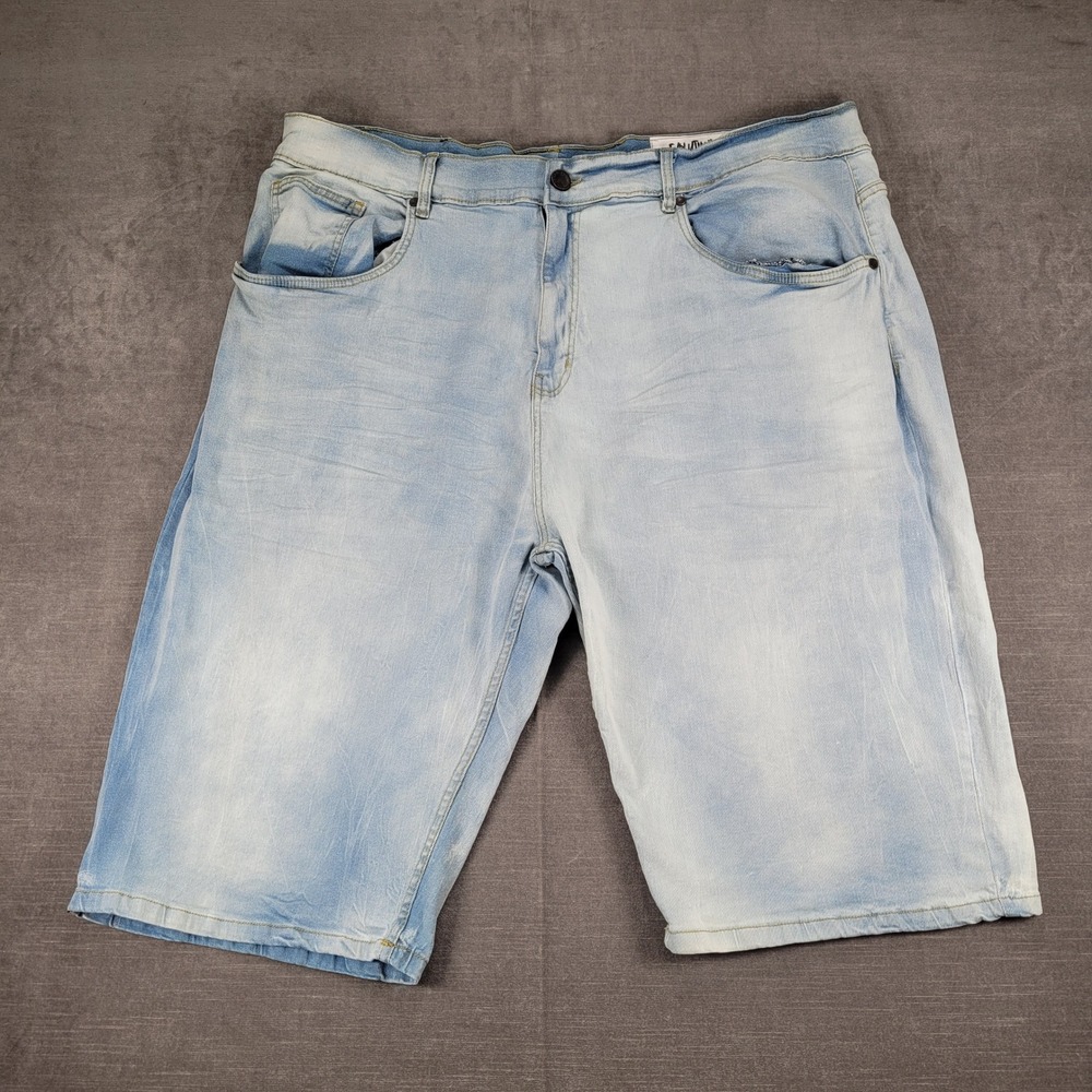Evolution In Design Slim Fit Jean Shorts Hip‎ Hop Big & Tall Denim 48W